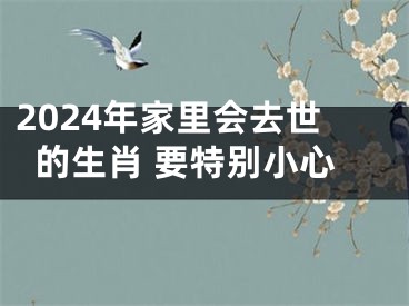 2024年家里会去世的生肖 要特别小心