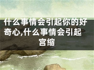 什么事情会引起你的好奇心,什么事情会引起宫缩