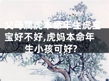 父母属虎本命年生虎宝宝好不好,虎妈本命年生小孩可好?