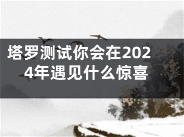 塔罗测试你会在2024年遇见什么惊喜