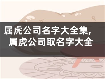 属虎公司名字大全集,属虎公司取名字大全