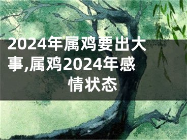 2024年属鸡要出大事,属鸡2024年感情状态