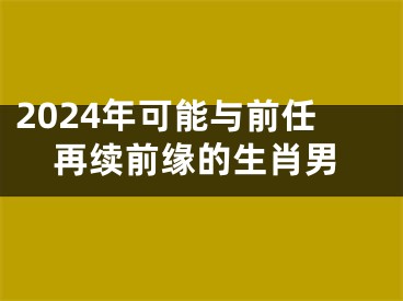 2024年可能与前任再续前缘的生肖男
