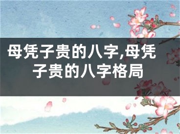 母凭子贵的八字,母凭子贵的八字格局