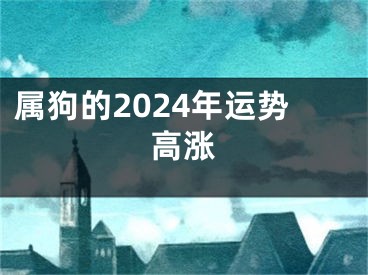 属狗的2024年运势高涨