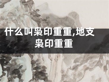 什么叫枭印重重,地支枭印重重