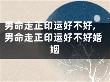 男命走正印运好不好,男命走正印运好不好婚姻