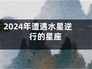 2024年遭遇水星逆行的星座
