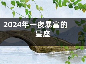 2024年一夜暴富的星座