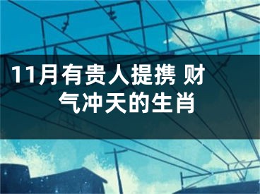 11月有贵人提携 财气冲天的生肖