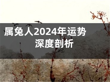 属兔人2024年运势深度剖析