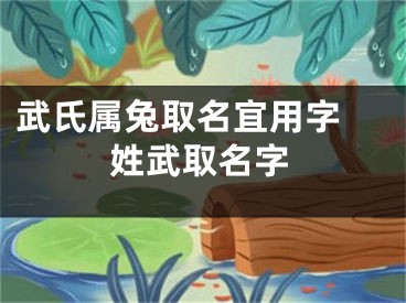 武氏属兔取名宜用字 姓武取名字