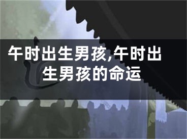 午时出生男孩,午时出生男孩的命运