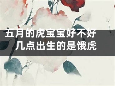 五月的虎宝宝好不好 几点出生的是饿虎