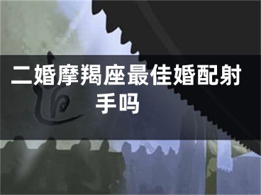 二婚摩羯座最佳婚配射手吗 