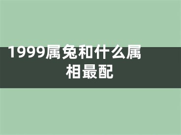 1999属兔和什么属相最配
