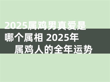 2025属鸡男真爱是哪个属相 2025年属鸡人的全年运势