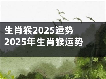 生肖猴2025运势 2025年生肖猴运势