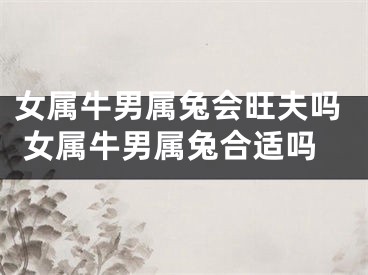 女属牛男属兔会旺夫吗 女属牛男属兔合适吗