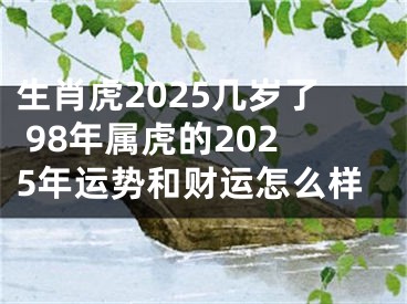 生肖虎2025几岁了 98年属虎的2025年运势和财运怎么样