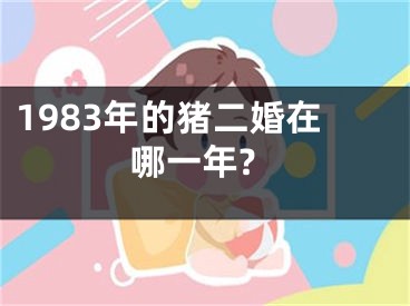 1983年的猪二婚在哪一年?