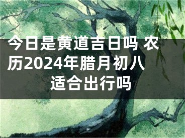 今日是黄道吉日吗 农历2024年腊月初八适合出行吗