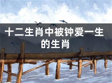 十二生肖中被钟爱一生的生肖