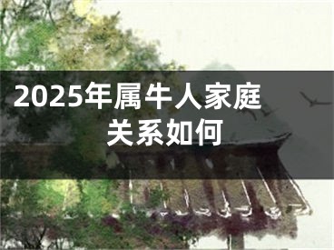 2025年属牛人家庭关系如何