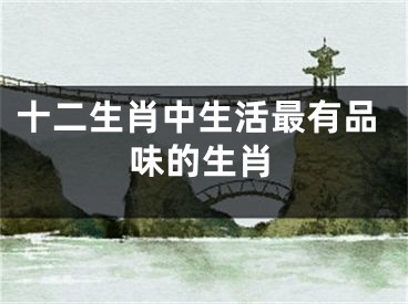 十二生肖中生活最有品味的生肖