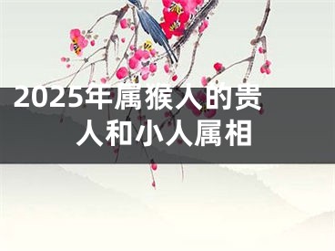 2025年属猴人的贵人和小人属相