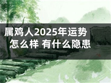 属鸡人2025年运势怎么样 有什么隐患