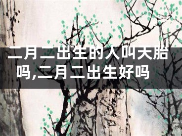 二月二出生的人叫天胎吗,二月二出生好吗