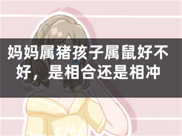 妈妈属猪孩子属鼠好不好，是相合还是相冲