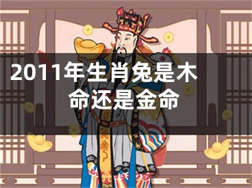 2011年生肖兔是木命还是金命