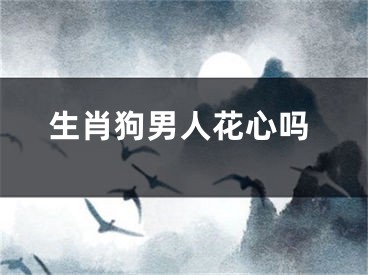 生肖狗男人花心吗