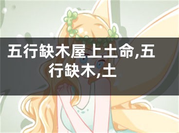 五行缺木屋上土命,五行缺木,土