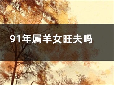 91年属羊女旺夫吗