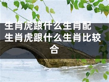 生肖虎跟什么生肖配 生肖虎跟什么生肖比较合