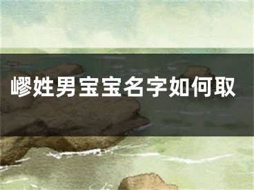 嵺姓男宝宝名字如何取