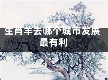 生肖羊去哪个城市发展最有利