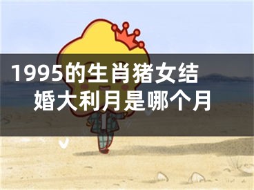1995的生肖猪女结婚大利月是哪个月