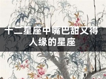 十二星座中嘴巴甜又得人缘的星座