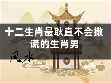 十二生肖最耿直不会撒谎的生肖男