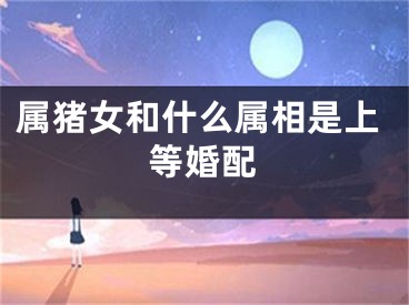 属猪女和什么属相是上等婚配