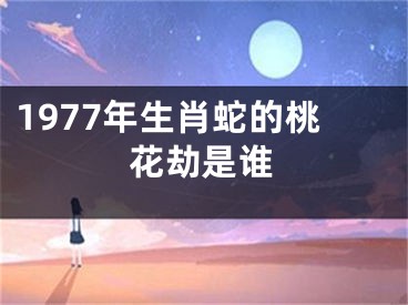 1977年生肖蛇的桃花劫是谁