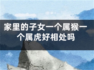 家里的子女一个属猴一个属虎好相处吗