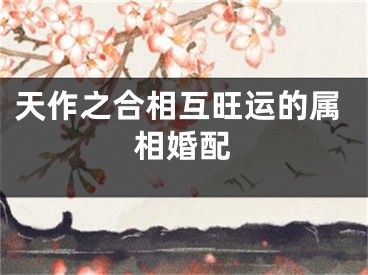 天作之合相互旺运的属相婚配