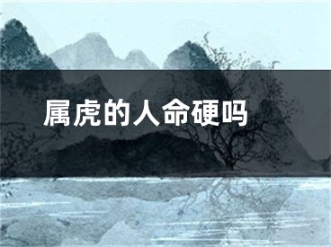 属虎的人命硬吗 