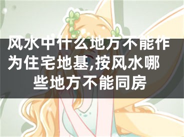 风水中什么地方不能作为住宅地基,按风水哪些地方不能同房