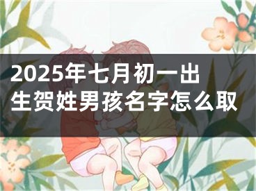 2025年七月初一出生贺姓男孩名字怎么取